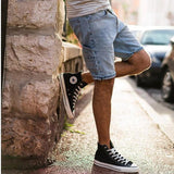 Deep Pocket Denim Shorts