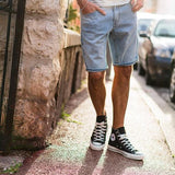 Deep Pocket Denim Shorts