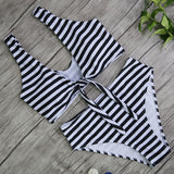 Floral High Waist Swimsuit