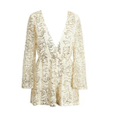 Gold Sequin Jumpsuit