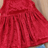 Velvet Blouse - II Piece Set