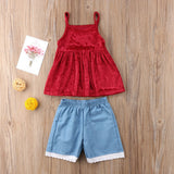 Velvet Blouse - II Piece Set