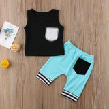 Black & Blue - II Piece Set