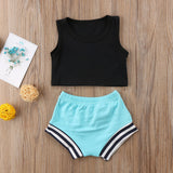 Black & Blue - II Piece Set