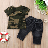 Camo Denim - II Piece Set
