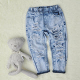 Light Wash Distressed Jeans