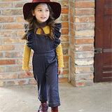 Flare Sleeve Overalls