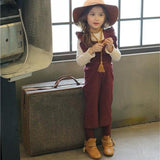 Flare Sleeve Overalls
