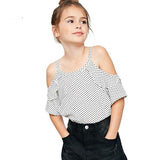 Polka Dot Ruffle Tank