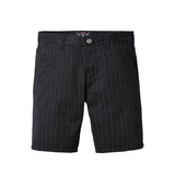 Striped Knee-Length Shorts