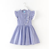 Striped Ruffle Dress