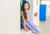 Striped Ruffle Dress