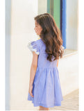 Striped Ruffle Dress