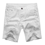 White Distressed Denim