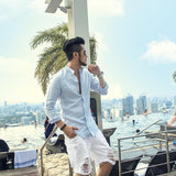 White Distressed Denim