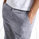 Drawstring Linen Shorts