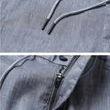 Drawstring Linen Shorts