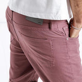 Slim Washed Fade Denim Shorts