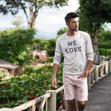Pastel Colored Denim Shorts