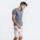 Pastel Colored Denim Shorts