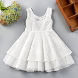 Lace Bow-tie Back Dress