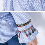 Striped & Tasseled
