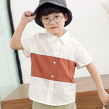 Patchwork Linen Tee